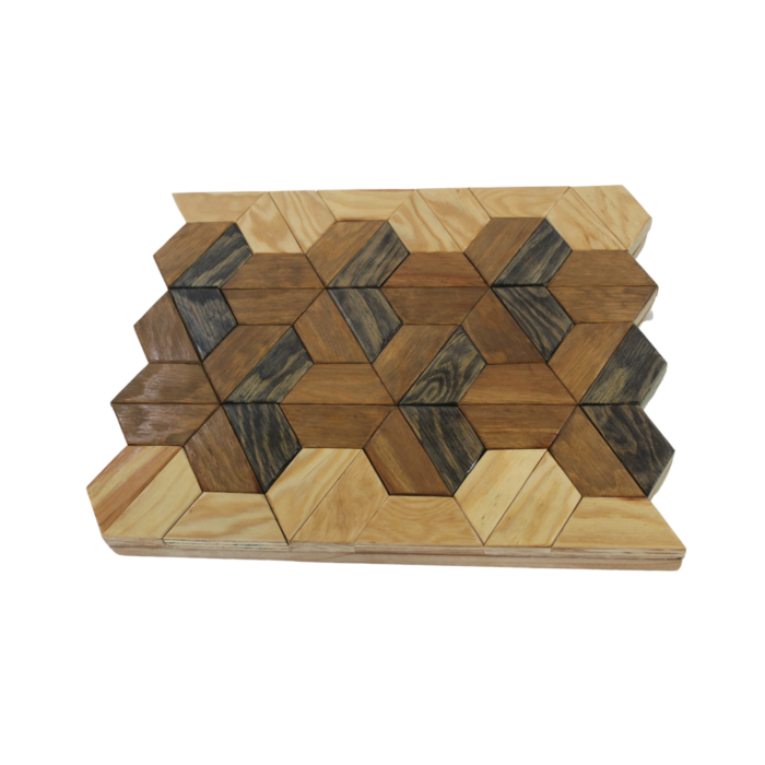 Arrows 3D Pattern Wooden Surface 2 2