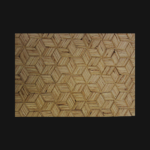 Cubix 3D Pattern Wooden Surface 7 1