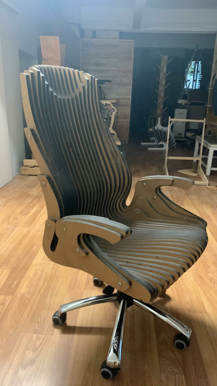 Wood Slice Office Chair 10