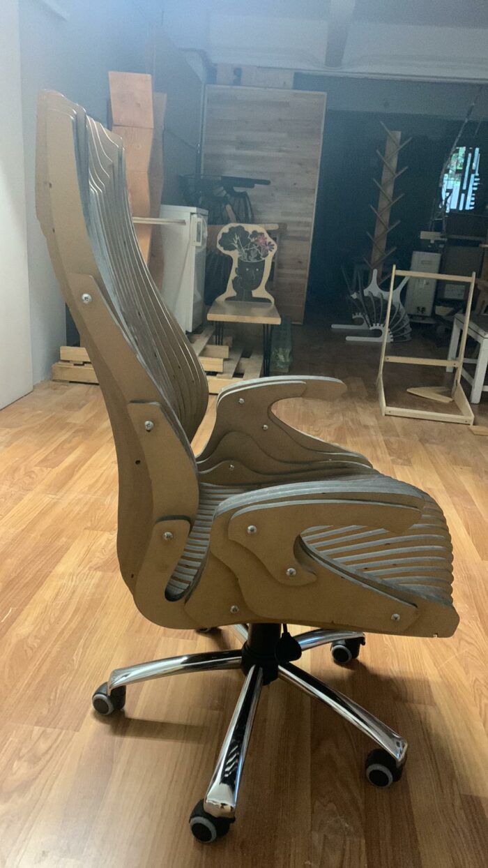 Wood Slice Office Chair 9